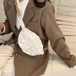 Chain Folds Designer Oulder Bags C Sml Pu Leather Women's Crossbody Bag Fe Designer Handbags And Ses