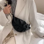 Chain Folds Designer Oulder Bags C Sml Pu Leather Women's Crossbody Bag Fe Designer Handbags And Ses