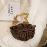 Chain Folds Designer Oulder Bags C SML PU Leather Women's Crossbody Bag Fe Designer Handbags and SES