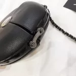 Women's Bag Personity Loc Pu Leather Bag Round Chain Diagon Oulder Bag Mesger Bag