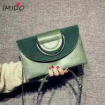 Vintage Leather Sml Flap Bag Woman Chain Oulder Bag Clutches Luxury Pu Leather Handbag Women Mesger Bags