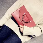 Vintage Leather Sml Flap Bag Woman Chain Oulder Bag Clutches Luxury Pu Leather Handbag Women Mesger Bags