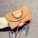 Vintage Leather Sml Flap Bag Woman Chain Oulder Bag Clutches Luxury Pu Leather Handbag Women Mesger Bags