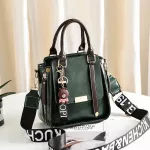Duo Pu Leather Lady Handbags Women Vintage Oulder Bags Crossbody Bag Ca Large Capacity Handbags Bolsa Finina