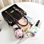 Duo Pu Leather Lady Handbags Women Vintage Oulder Bags Crossbody Bag Ca Large Capacity Handbags Bolsa Finina