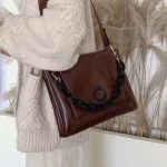 Vintage Fe Tote Bag New Quity Soft Pu Leather Women's Designer Handbag Hi Capacity Oulder Mesger Bag