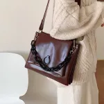 Vintage Fe Tote Bag New Quity Soft Pu Leather Women's Designer Handbag Hi Capacity Oulder Mesger Bag