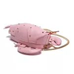 Funny Anim Women Oulder Mesger Bag Cartoon Chain Lady Hand Bags Pu Leather Phone Bag Crossobdy Bags Bolsas Finina Q4