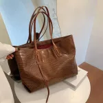 Ca Tote for Women Bags Designer PU Leather Oulder Bag Large Capacity Soft SOLID CR Stone Ss and Luxury Handbags SAC