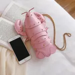 Funny Anim Women Oulder Mesger Bag Cartoon Chain Lady Hand Bags Pu Leather Phone Bag Crossobdy Bolsas Finina Q4