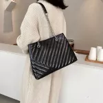 Solid Cr Pu Leather Oulder Bags for Women Winter Trend Brandddddddd Hi Capacity Handbags Trending Luxury
