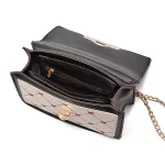 Zmqn Bags For Women Cute Mesger Bags Sml Heart Pu Leather Oulder Bag For Girls Flap Chain Phone Bolsa A570