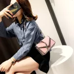 SML Square Bag Crossbody Bags for Women Leather Chain Oulder Handbag Ca SE MESGER BAG