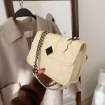 Hi Quity Women Sml Pu Leather Oulder Bag Ladies Chain Crossbody Bags For Women Ca Fe Mesger Bags New