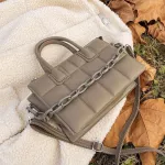 Autumn And Winter Retro Chain Handbag Women's Leather Bags New Pu Soft Leather Women Designer Oulder Mesger Bag Bolsa