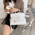 Hi Quity Pu Leather Women Handbags Mesger Bags Designer Ladies Oulder Bag Ca Weave Crossbody Bags For Women