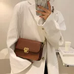 New Quity Vintage Women Bags Pu Leather Hasp Mesger Bags for Girls Ladies Tor Crossbody Bags for Women Handbags