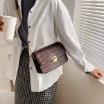 New Quity Vintage Women Bags Pu Leather Hasp Mesger Bags for Girls Ladies Tor Crossbody Bags for Women Handbags