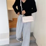 Brand Design Handbag Women's Bag Able New Texture One Oulder Underarm Bag