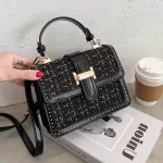 Sml Square Handbag Pu Leather Crossbody Bags For Women Trend Hand Bag Women's Branded Oulder Bag Ladies Mesger Bags