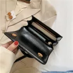 Sml Square Handbag Pu Leather Crossbody Bags For Women Trend Hand Bag Women's Branded Oulder Bag Ladies Mesger Bags