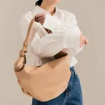 Not Ring Pleated Cloud Oulder Bag Women Designer Soft Pu Leather Hobos Handbag Fe Large Capacity Tote Clutch Bag