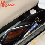 Yogodlns Luxury Serpentine Oulder Bag Women Pu Leather Crossbody Bag Chains Mesger Bag Loc Lady Handbag Sac