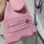 [] Women Spring New B Vintage Nylon Cloth Handbag Personity L-Match Crossbody Oulder Bag Tide 18A2156