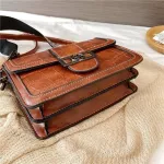 Sml Crocodile Pattern Pu Leather Crossbody Bags For Women Oulder Handbags Fe Totes Lady Cross Body Bag