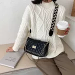 Diamond Lattice Pu Leather Oulder Bags For Women Fe Sml Crossbody Bag Luxury Handbags Women Bags Designer