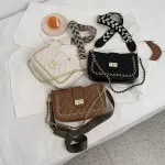 Diamond Lattice Pu Leather Oulder Bags For Women Fe Sml Crossbody Bag Luxury Handbags Women Bags Designer