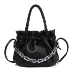 Brand Designer Woman Crossbody Bag Soft Pu Cloud Bags Trend Thic Chain Handbag Luxury Fe Oulder Bag Folds Tote