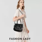 Brand Designer Woman Crossbody Bag Soft Pu Cloud Bags Trend Thic Chain Handbag Luxury Fe Oulder Bag Folds Tote
