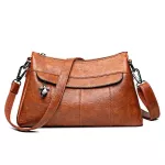 Annmouler Women Crossbody Bag Pu Leather Oulder Bag Quity Ladies Mesger Bag Zier Women Handbag Se 2 Straps
