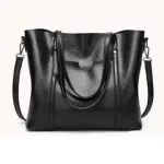 Women Leather Handbags Women L Wax Caus Totes Bag Luxury Brand Handbags With Se Pocet Women Large Mesger Bag