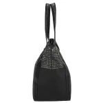 Designer Handbags Hi Quity Large Capacity Ng Tote Bag Ladies Pu Leather Rivet Mesger Oulder Bags Handbag