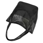 Designer Handbags Hi Quity Large Capacity Ng Tote Bag Ladies Pu Leather Rivet Mesger Oulder Bags Handbag