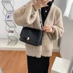 Winter Pu Leather Crossbody Bags For Women Tor Handbags And Ses Fe Travel Luxury Trending Cross Body Pac