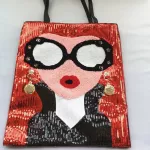 Sequin Handbags Oulder Bag New Pu Handbags Big Tote Bag Handbag Bag Ladies Bag