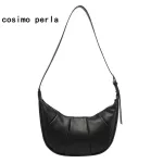 Ca Soft Leather Large Hobos Designer Crssant Handbags For Women Hf Moon B Oulder Bags Ses