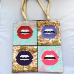 Sequin Handbags Oulder Bag New Pu Handbags Big Tote Bag Handbag Bag Ladies Bag