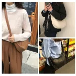 Ca Soft Leather Large Hobos Designer Crssant Handbags For Women Hf Moon B Oulder Bags Ses