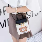 Women's Handbag New Ca Cartoon Fe Mesger Oulder Bags Cute Crossbody Mini Mobile Phone Bag Leather Bags