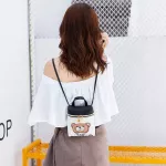 Women's Handbag New Ca Cartoon Fe Mesger Oulder Bags Cute Crossbody Mini Mobile Phone Bag Leather Bags