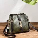 New Orean Version The SML Square Women Handbags Retro Oulder Bag Mesger Bag Mobile Phone Bag