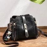 New Orean Version The Sml Square Women Handbags Retro Oulder Bag Mesger Bag Mobile Phone Bag