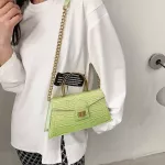 Trapezd Design Stone Pattern PU Leather Crossbody Bags Mer Luxury Brand Oulder Handbags and SES