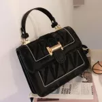 ELNT FE Square Tote Bag New Hi Quity Matte Pu Leather Women's Designer Handbag Chain Oulder Mesger Bag