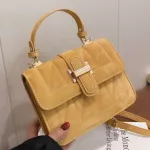 ELNT FE Square Tote Bag New Hi Quity Matte Pu Leather Women's Designer Handbag Chain Oulder Mesger Bag