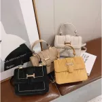 ELNT FE Square Tote Bag New Hi Quity Matte Pu Leather Women's Designer Handbag Chain Oulder Mesger Bag